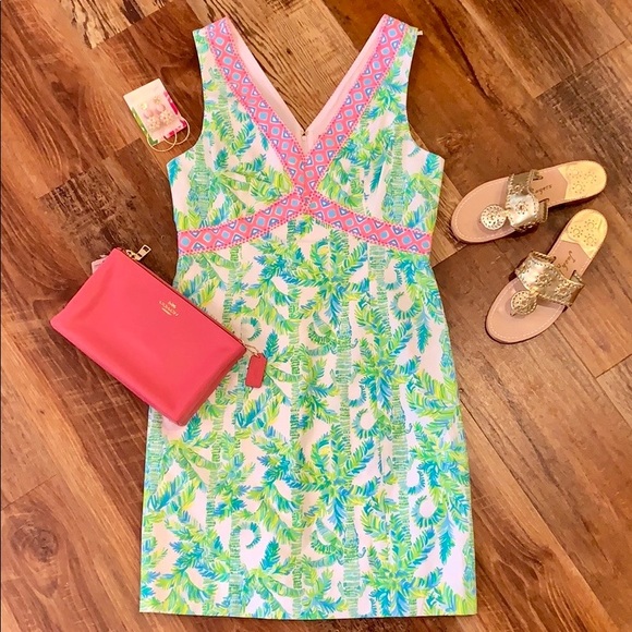 Lilly Pulitzer Dresses & Skirts - 🌴Lilly Pulitzer Lanora Shift Stretch Dress🌴